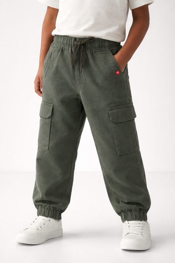Kids wear, Cargo Jogger , Cotton.