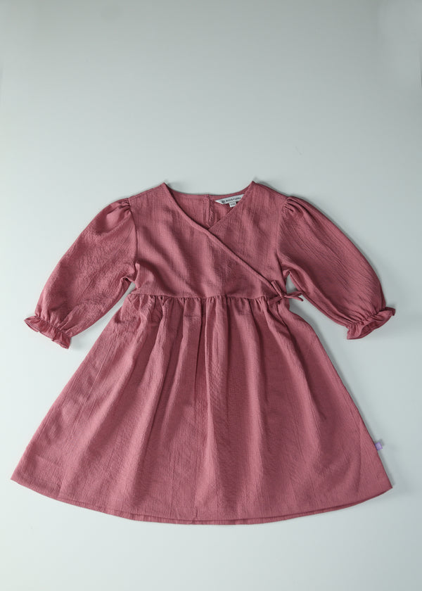 Kid Girls dress in Light weight Fabric - Onion