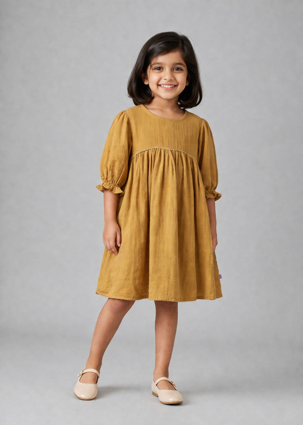 Girls Muslin dress