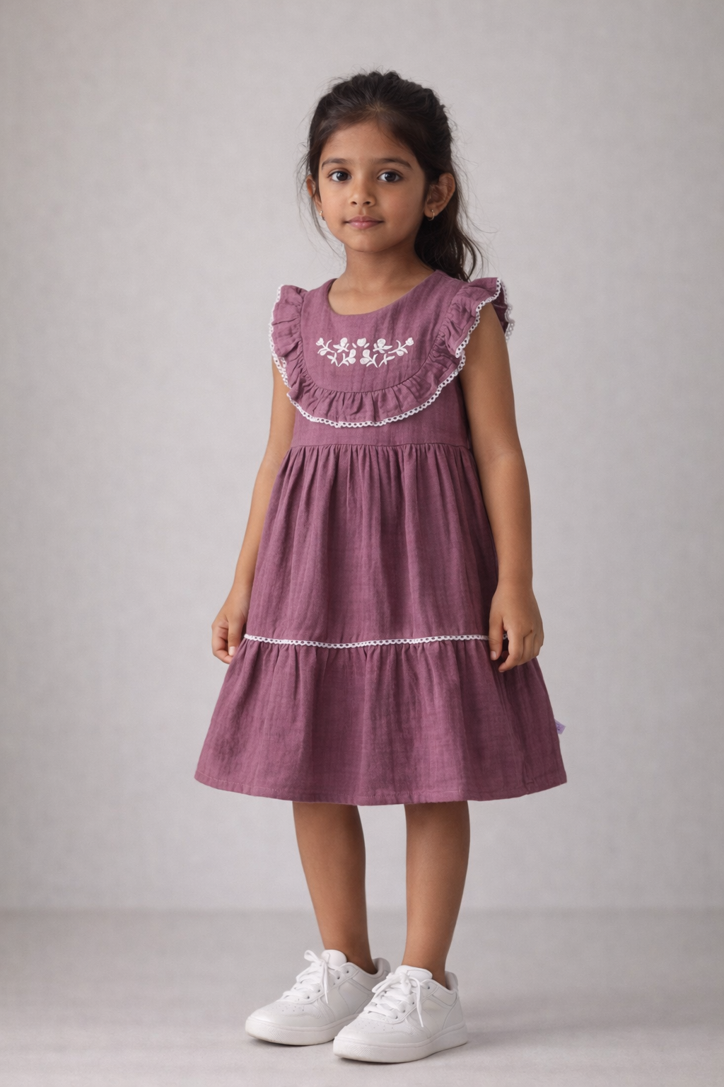 Girls Muslin dress