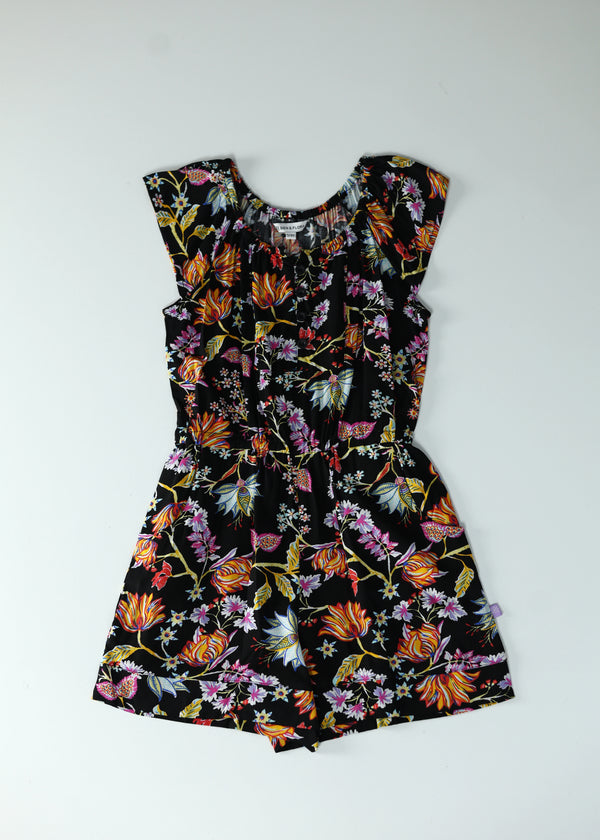 Kid Girls Floral Jumpsuit - Multi