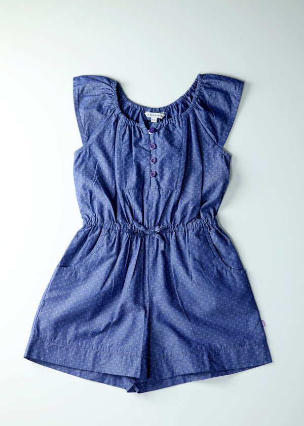 Kid Girls Jumpsuit - Blue