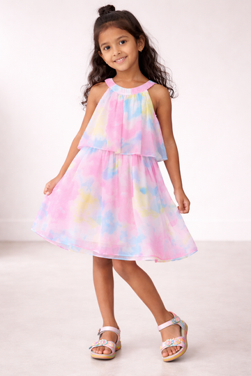 Kids Sleeve less dress