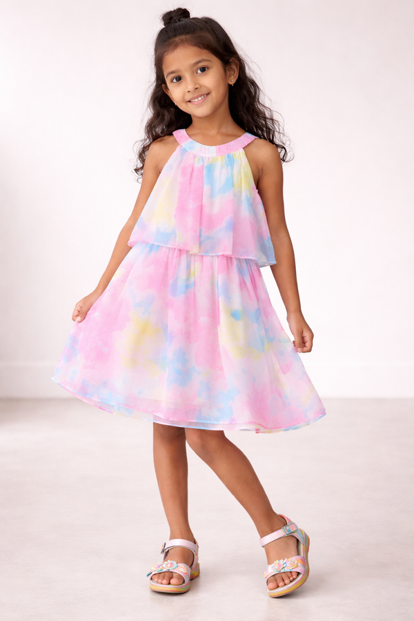 Kid Girls Dress - Cotton Candy