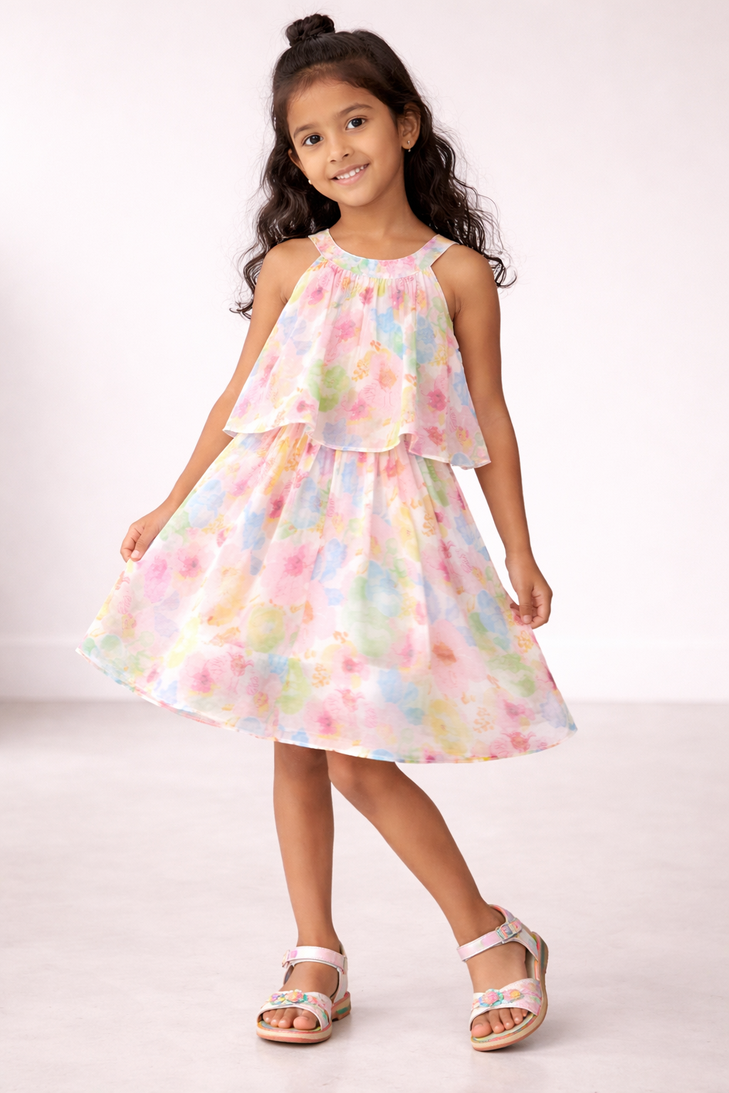 Kids Sleeve less dress
