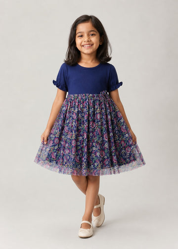 Kid girls Floral dress