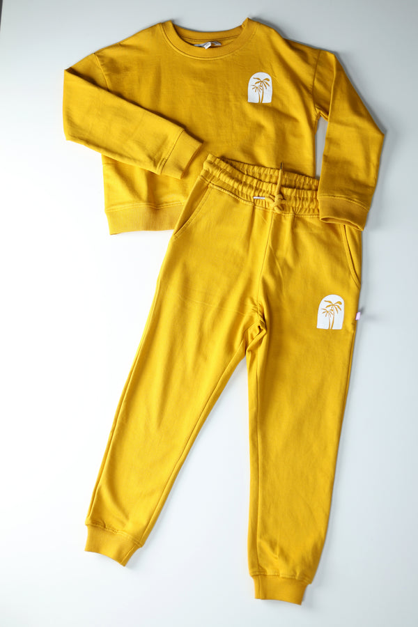 Kid Girls Cord Sets - Ochre