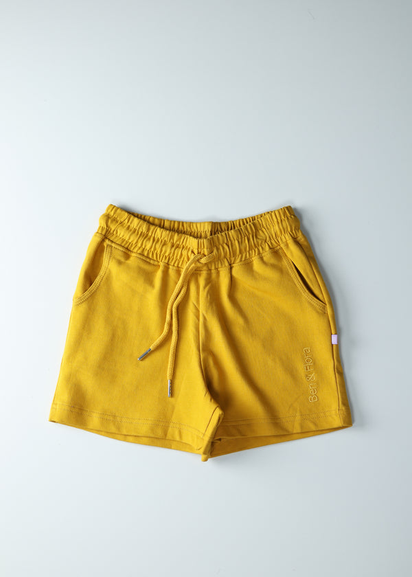 Kid Girls Shorts - Ochre