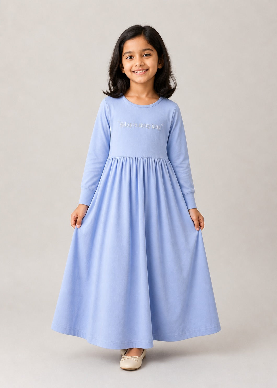 Kid girls cotton dress