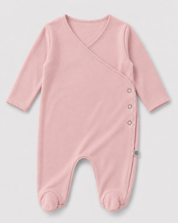 Baby Girl wrap Sleep Suit - Pink