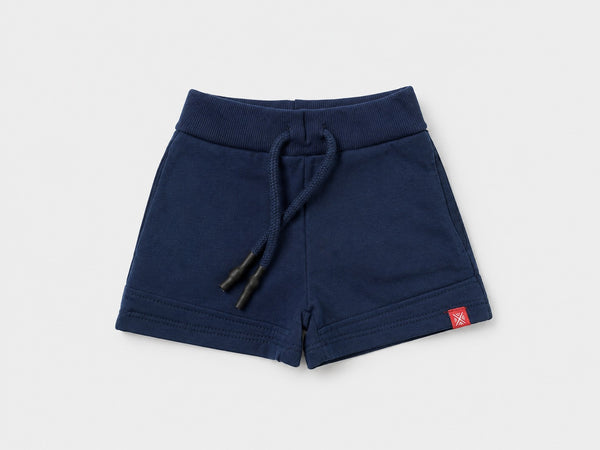 Baby Boy knit Shorts - Diesel Blue