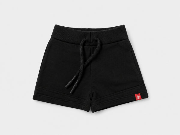 Baby Boy knit Shorts - Black