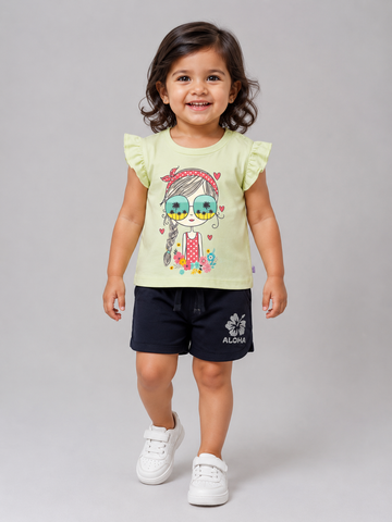 Baby girls cotton Tees